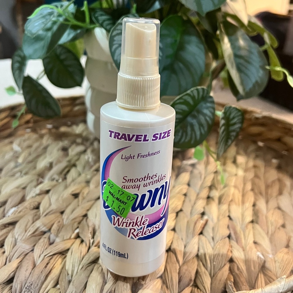Downy Wrinkle‎ Release Travel Size Light Freshness 4 fl oz Vtg Original Formula